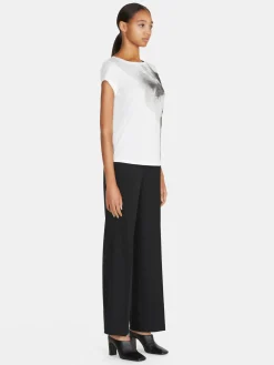Women Sisley Tops & T-Shirts<Relaxed Fit T-Shirt With Print