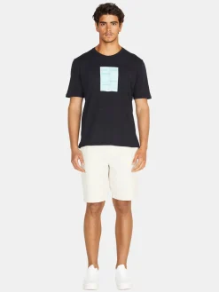 Men Sisley T-Shirts<Relaxed Fit T-Shirt With Print