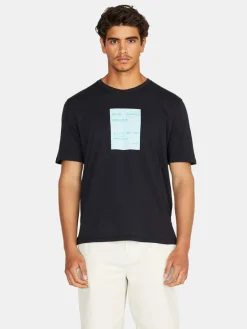 Men Sisley T-Shirts<Relaxed Fit T-Shirt With Print