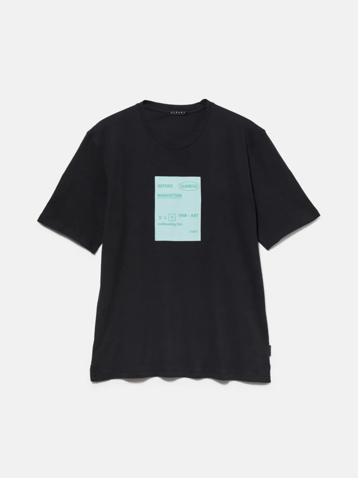 Men Sisley T-Shirts<Relaxed Fit T-Shirt With Print