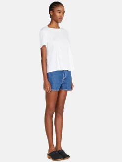 Women Sisley Tops & T-Shirts<Relaxed Fit T-Shirt With Ruffles