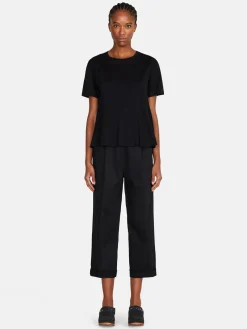 Women Sisley Tops & T-Shirts<Relaxed Fit T-Shirt With Ruffles