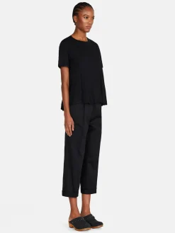 Women Sisley Tops & T-Shirts<Relaxed Fit T-Shirt With Ruffles