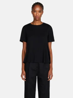 Women Sisley Tops & T-Shirts<Relaxed Fit T-Shirt With Ruffles