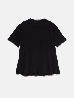 Women Sisley Tops & T-Shirts<Relaxed Fit T-Shirt With Ruffles