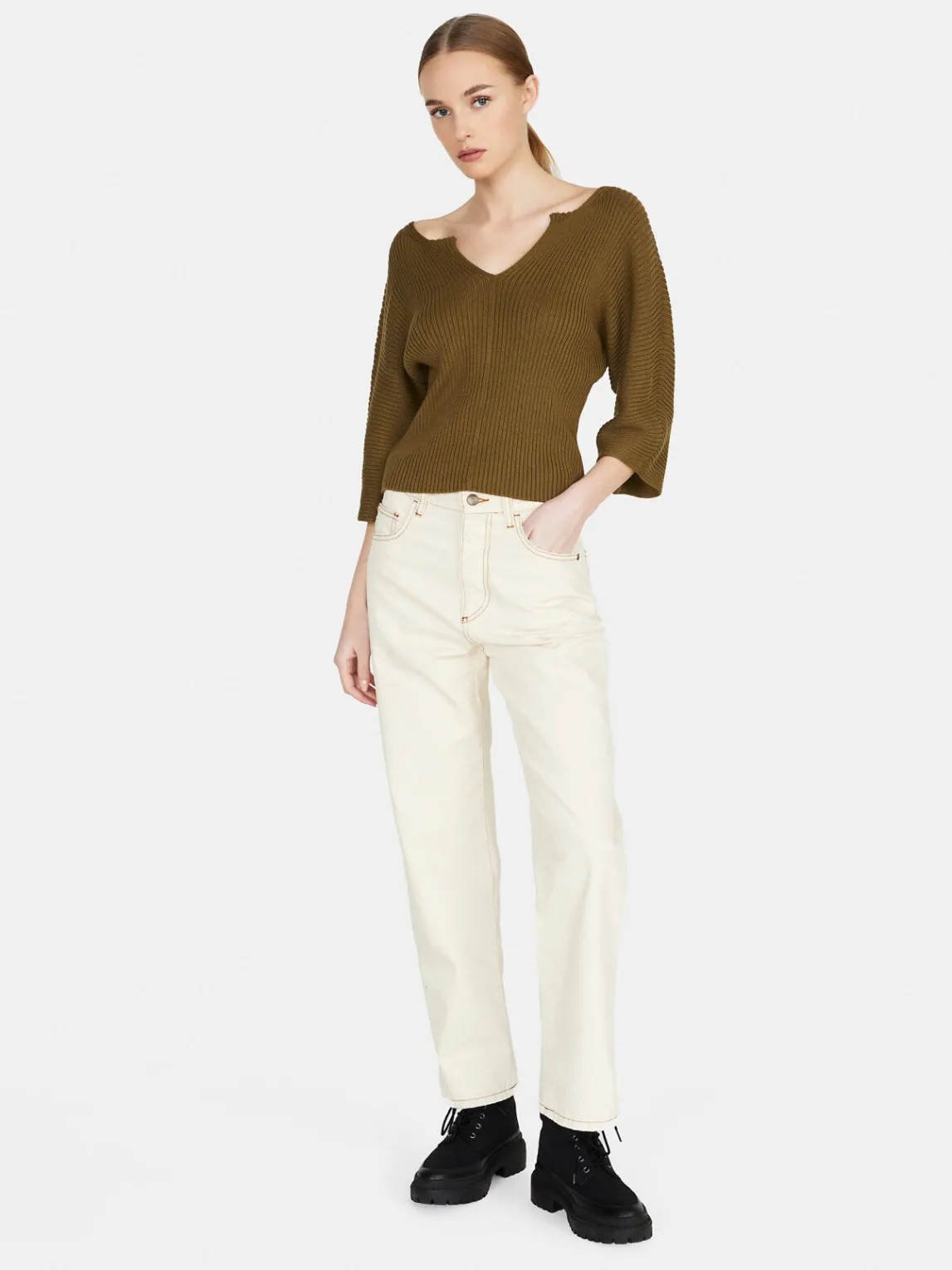 Women Sisley Jumpers & Knitwear<Ribbed Sweater