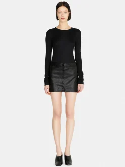 Women Sisley Tops & T-Shirts<Ribbed T-Shirt