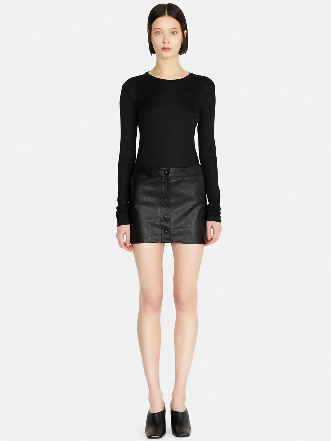 Women Sisley Tops & T-Shirts<Ribbed T-Shirt
