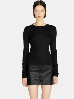 Women Sisley Tops & T-Shirts<Ribbed T-Shirt