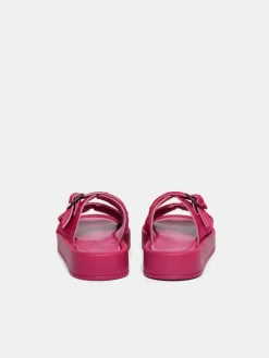 Women Sisley Shoes<Sandals With Calf Hair Buckles