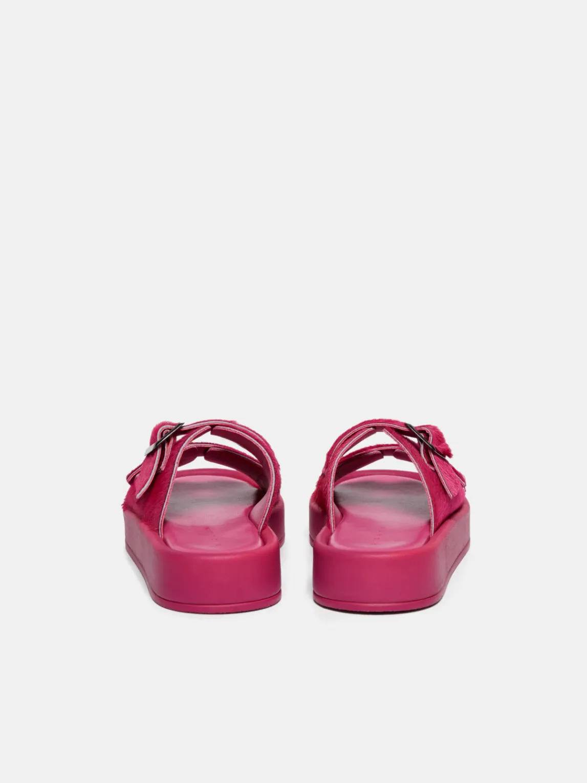 Women Sisley Shoes<Sandals With Calf Hair Buckles