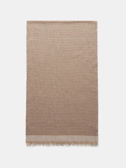 Men Sisley Accessories<Scarf With Micro Stripes