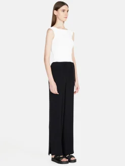 Women Sisley Trousers<Shiny Palazzo Trousers