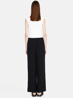 Women Sisley Trousers<Shiny Palazzo Trousers