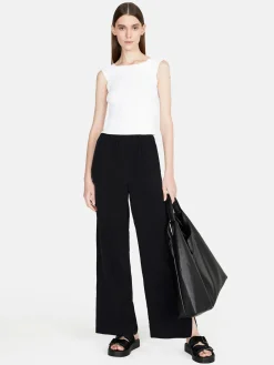 Women Sisley Trousers<Shiny Palazzo Trousers