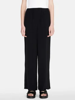 Women Sisley Trousers<Shiny Palazzo Trousers