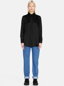 Women Sisley Shirts & Blouses<Shirt In Satin