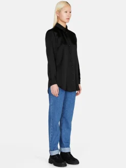 Women Sisley Shirts & Blouses<Shirt In Satin