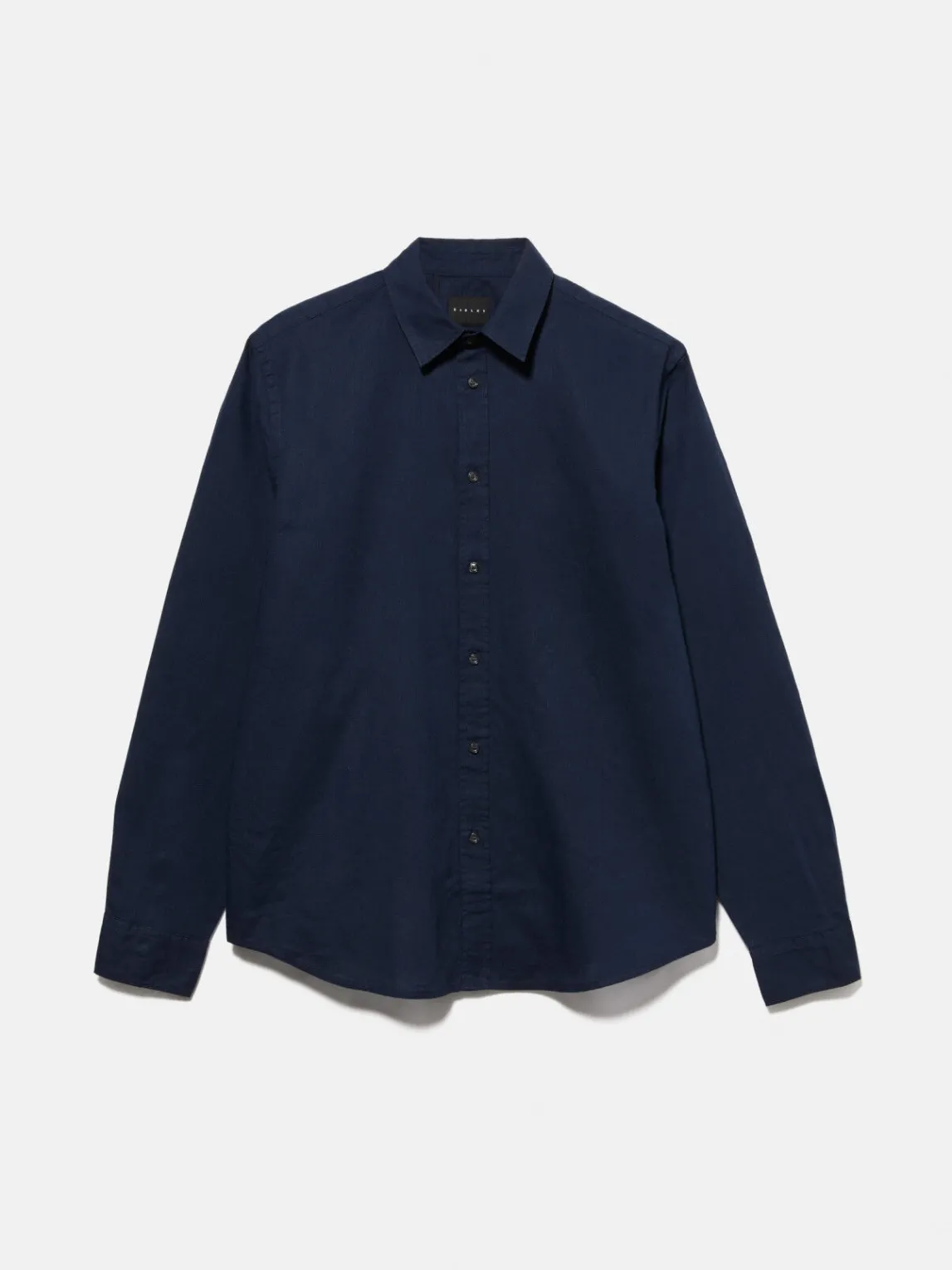 Men Sisley Shirts<Shirt Made From Linen Blend