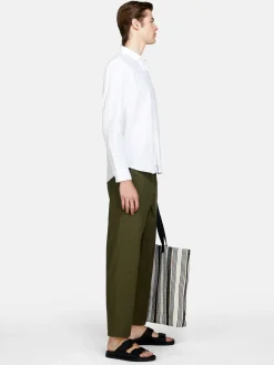Men Sisley Shirts<Shirt Made From Linen Blend