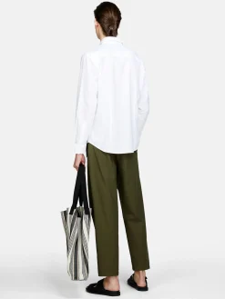 Men Sisley Shirts<Shirt Made From Linen Blend