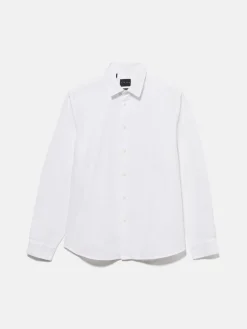 Men Sisley Shirts<Shirt Made From Linen Blend