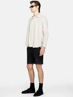 Men Sisley Shirts<Shirt Made From Linen Blend