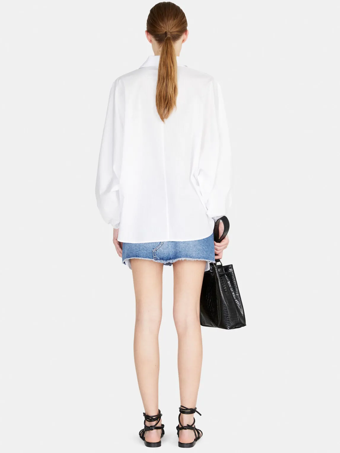 Women Sisley Shirts & Blouses<Shirt With Batwing Sleeves