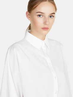 Women Sisley Shirts & Blouses<Shirt With Batwing Sleeves