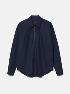 Men Sisley Shirts<Shirt With Zip