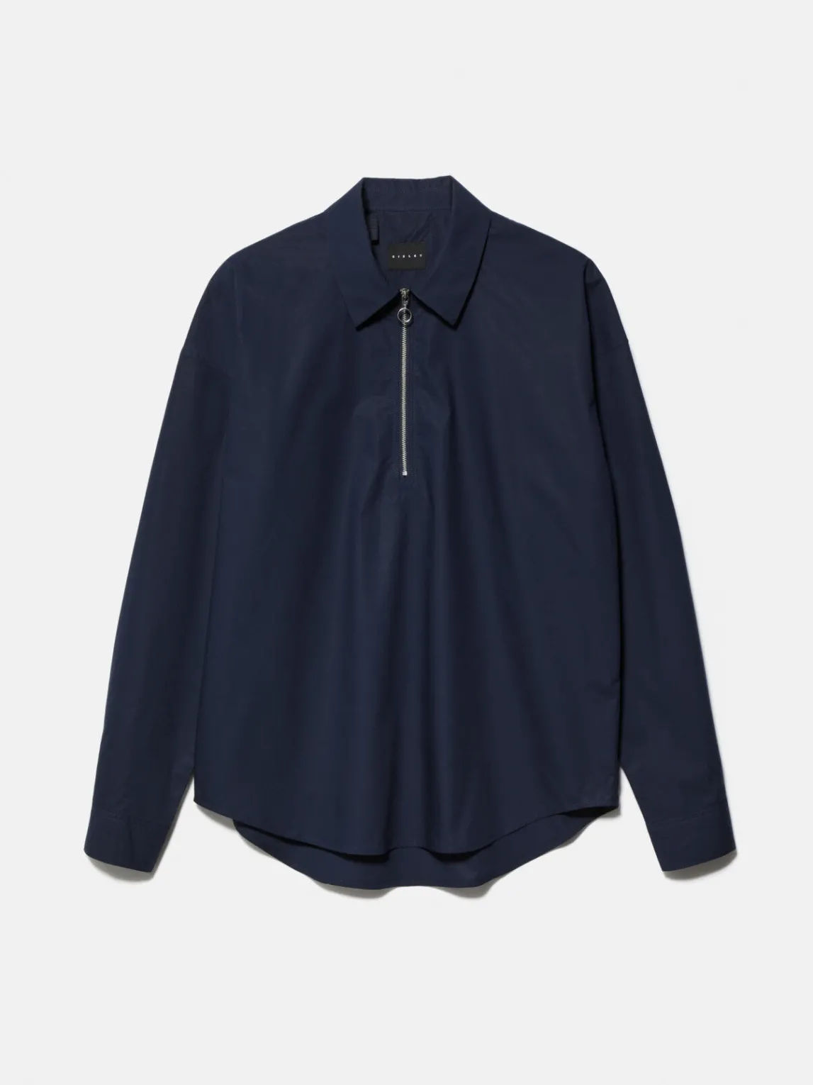 Men Sisley Shirts<Shirt With Zip