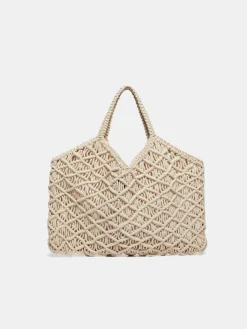 Women Sisley Bags<Shopper Bag In Crochet
