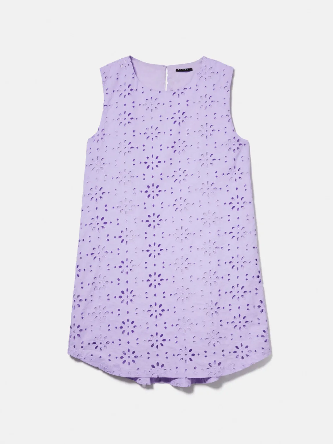 Women Sisley Dresses<Short Dress In Broderie Anglaise
