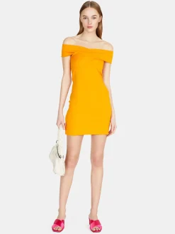 Women Sisley Dresses<Short Dress With Crisscross