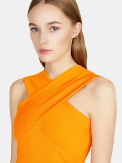 Women Sisley Dresses<Short Dress With Crisscross
