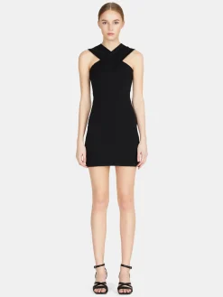 Women Sisley Dresses<Short Dress With Crisscross