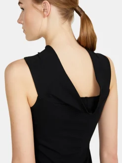 Women Sisley Dresses<Short Dress With Crisscross