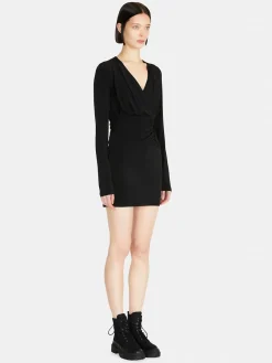 Women Sisley Dresses<Short Dress With Draping