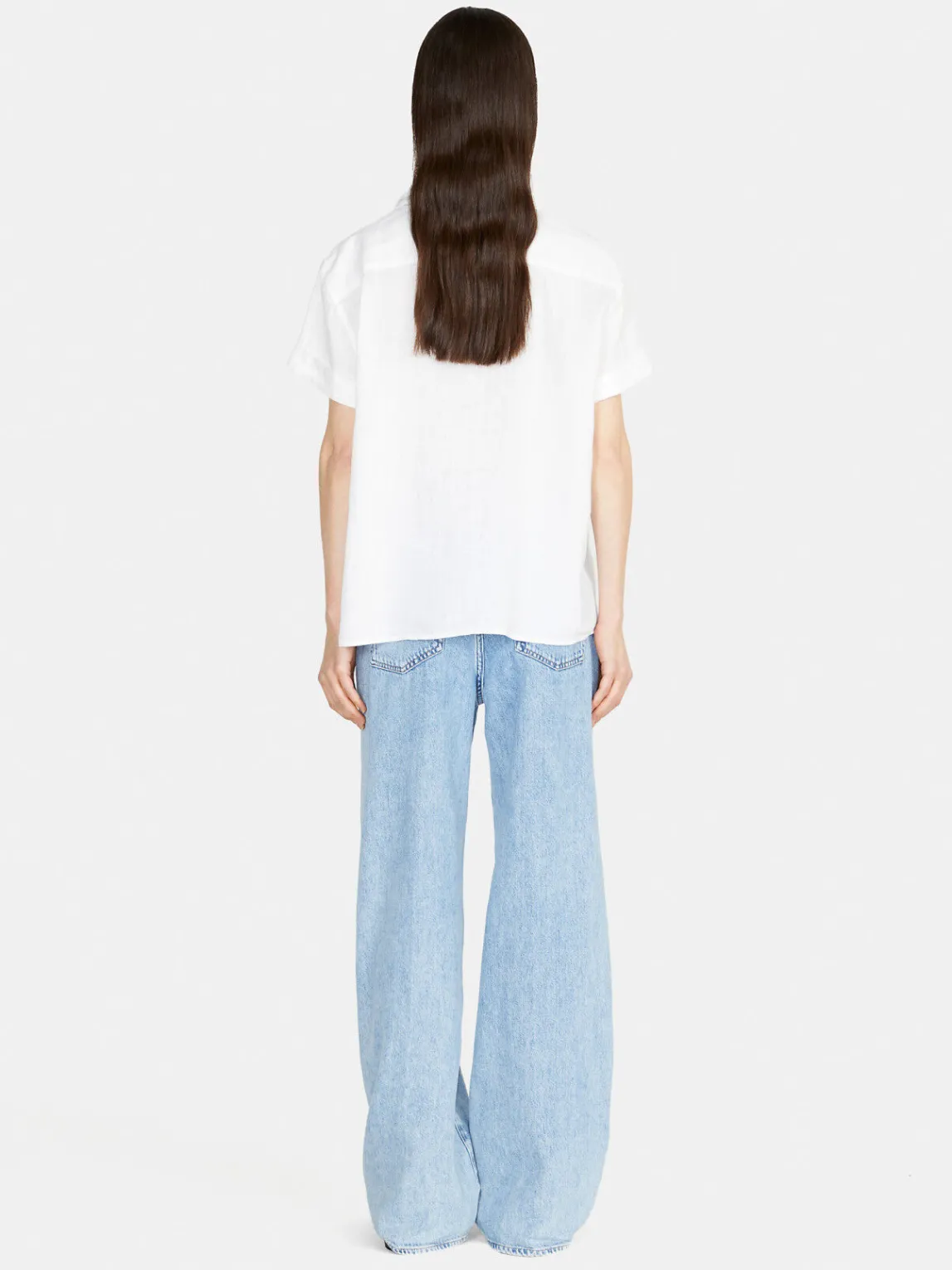 Women Sisley Shirts & Blouses<Short Sleeve 100% Linen Shirt