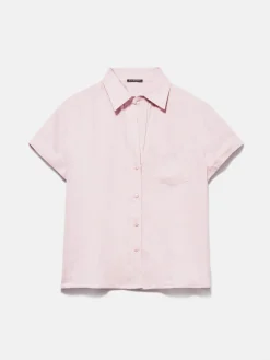 Women Sisley Shirts & Blouses<Short Sleeve 100% Linen Shirt