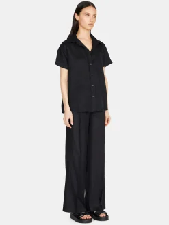 Women Sisley Shirts & Blouses<Short Sleeve 100% Linen Shirt