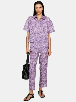Women Sisley Shirts & Blouses<Short Sleeve Printed Shirt