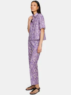 Women Sisley Shirts & Blouses<Short Sleeve Printed Shirt