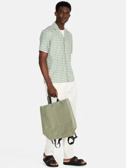Men Sisley Shirts<Short Sleeve Printed Shirt