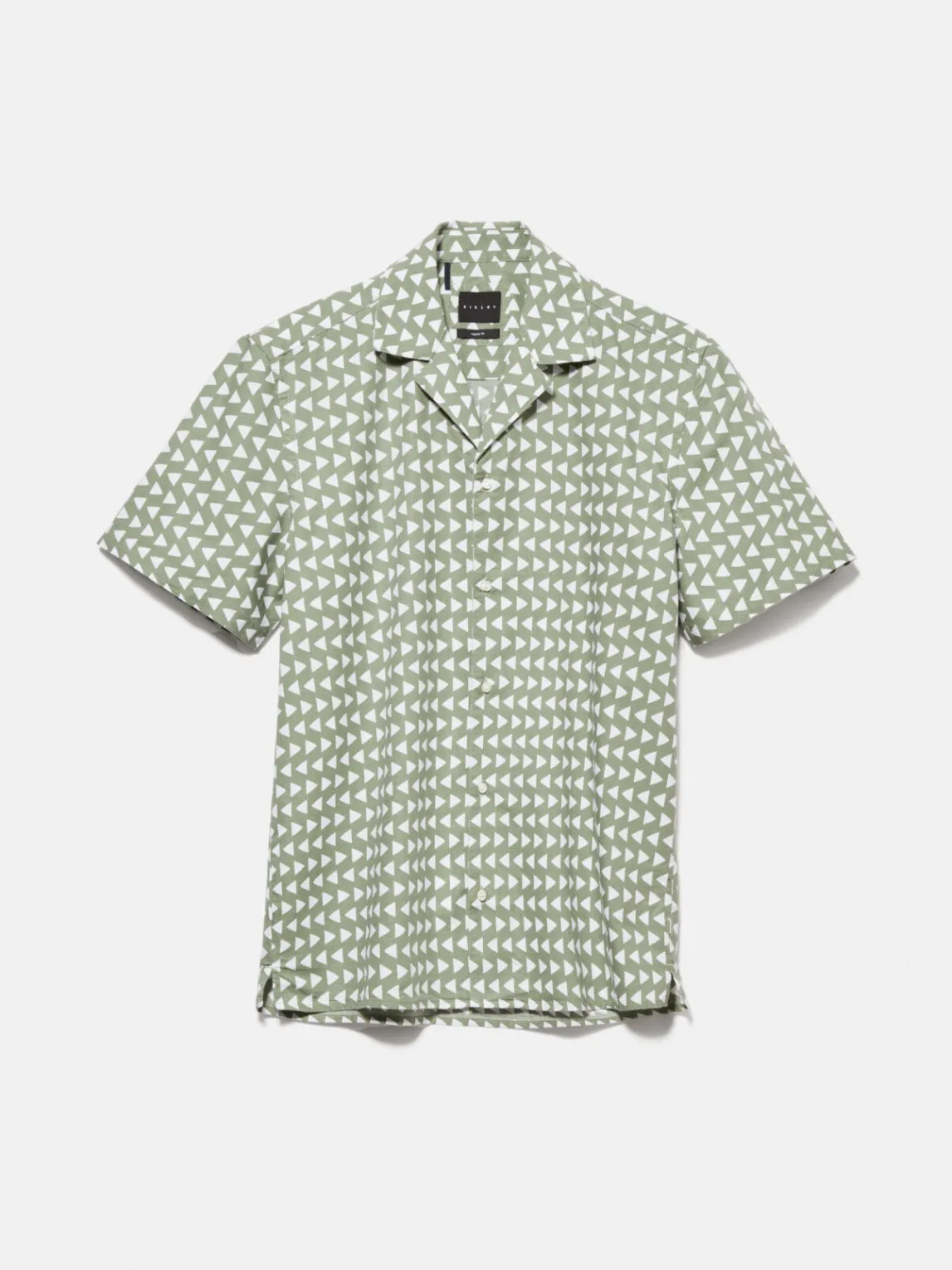 Men Sisley Shirts<Short Sleeve Printed Shirt