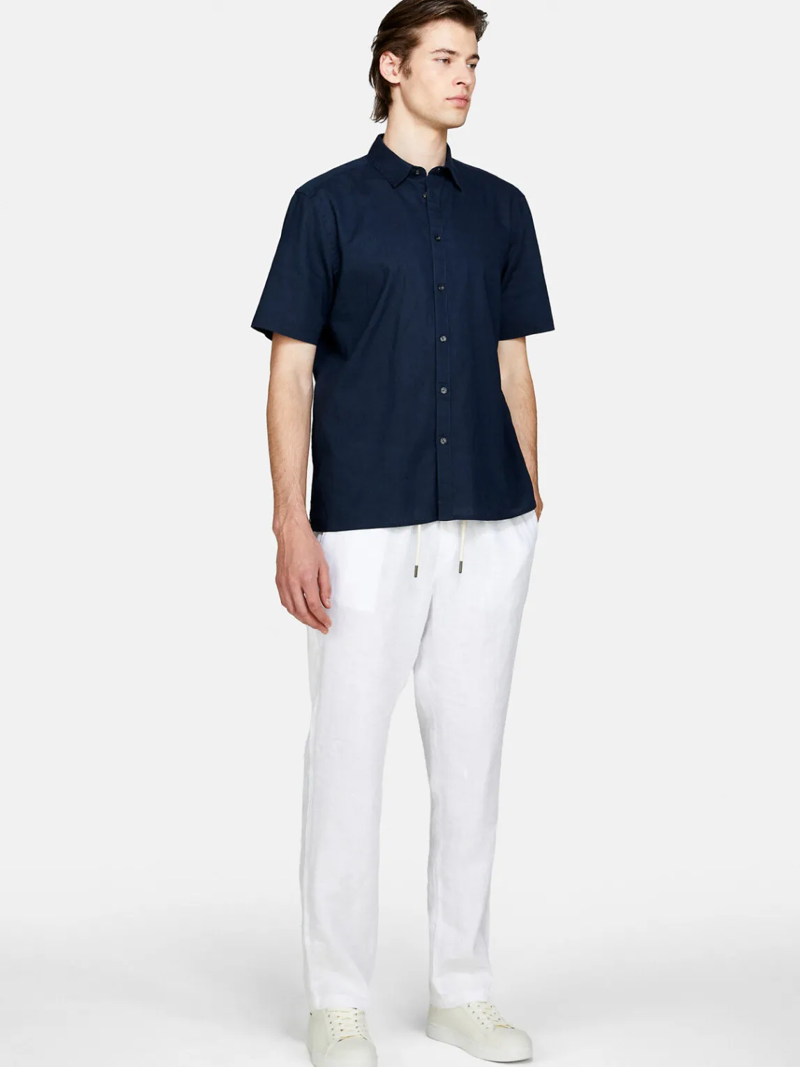 Men Sisley Shirts<Short Sleeve Shirt