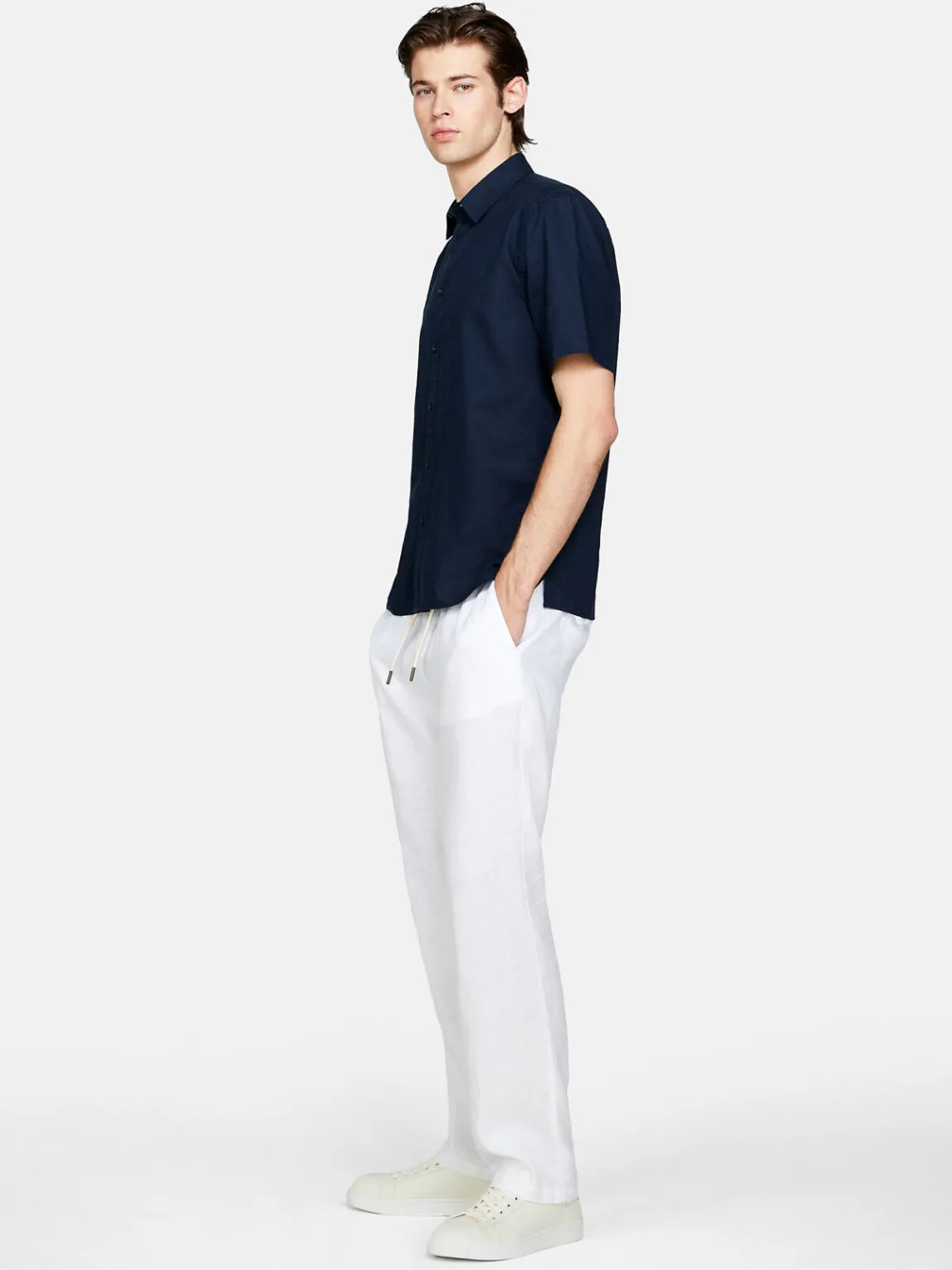 Men Sisley Shirts<Short Sleeve Shirt