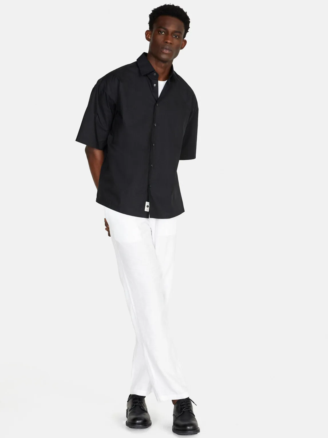 Men Sisley Shirts<Short Sleeve Shirt