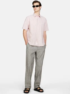 Men Sisley Shirts<Short Sleeve Shirt