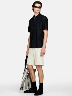Men Sisley Shirts<Short Sleeve Shirt